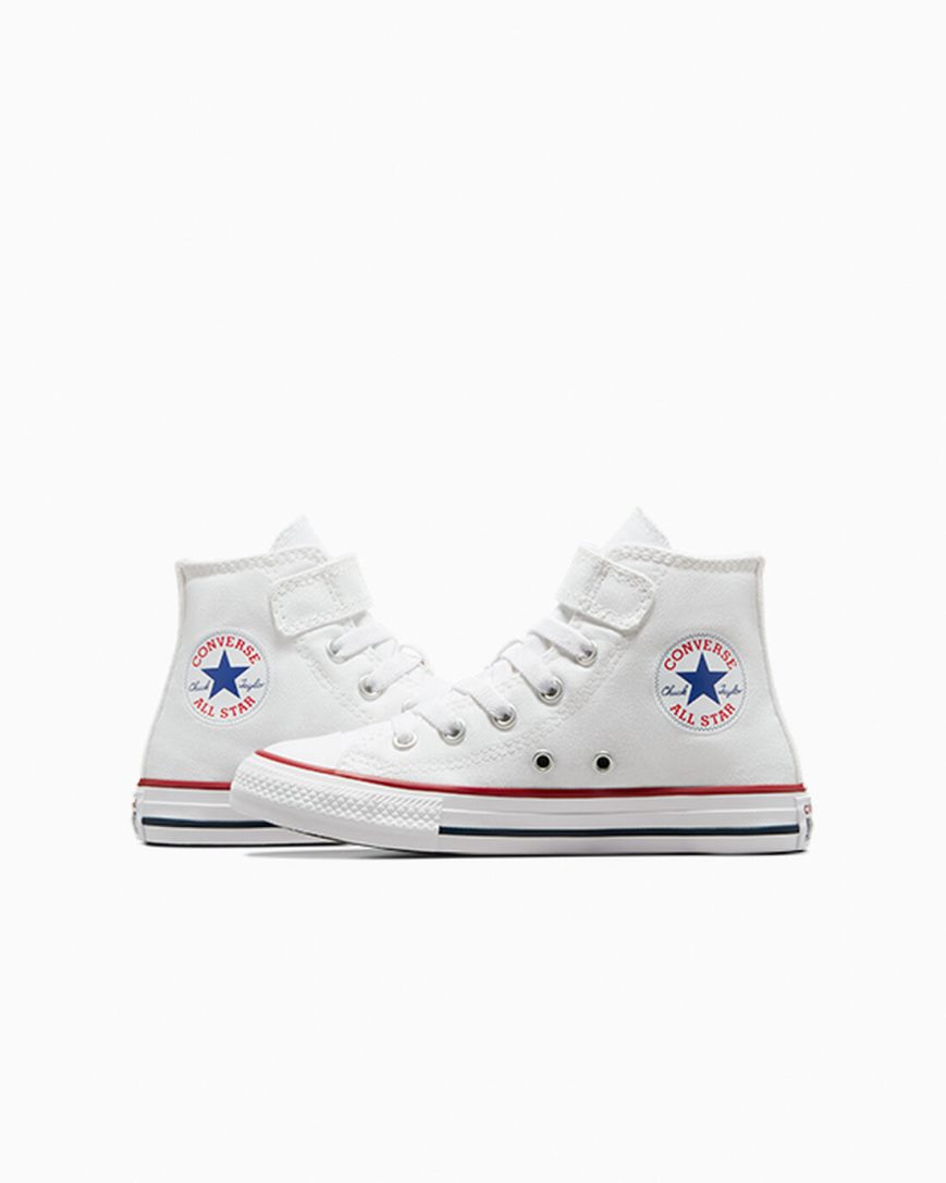 Tenis Converse Chuck Taylor All Star Easy-On Cano Alto Menina Branco Bege | PT I0T5493